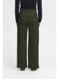 Pantalones Wide Houndstooth 