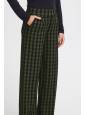 Pantalones Wide Houndstooth 