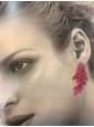 Pendientes Siracusa  fucsia