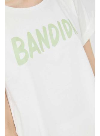 Camiseta Bandida Blanca