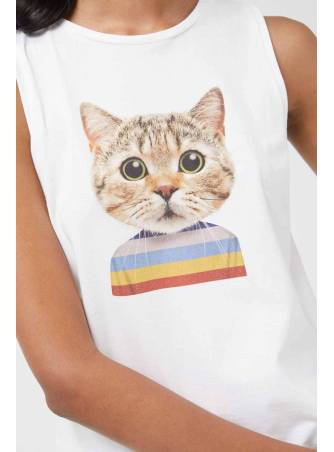 Camiseta Gato 