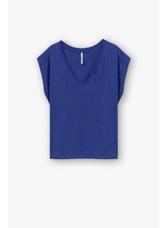 Camiseta Charlize azul