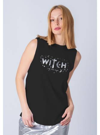 Camiseta Witch negra 