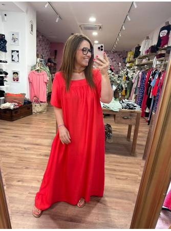 Vestido Orlindes Rojo