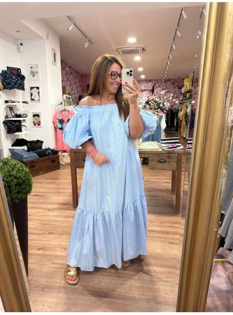 Vestido Charlotte azul