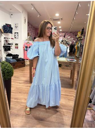 Vestido Charlotte azul