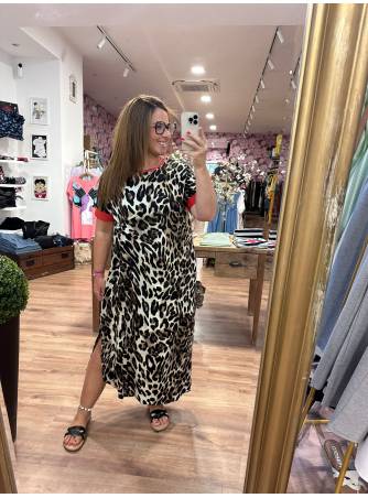 Vestido Aroa Animal print