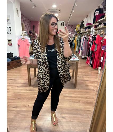 Blazer SAtie Animal print