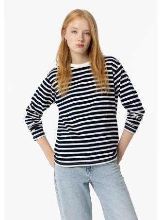 Camiseta Stripes Azul