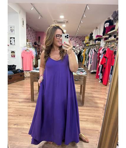 Vestido Melina violeta