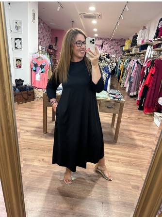 Vestido Gabriela negro