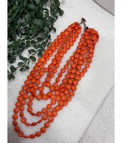 Collar Azalea naranja