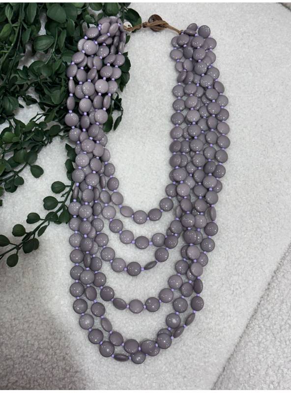 Collar Azalea morado