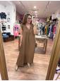 Vestido Noa camel 