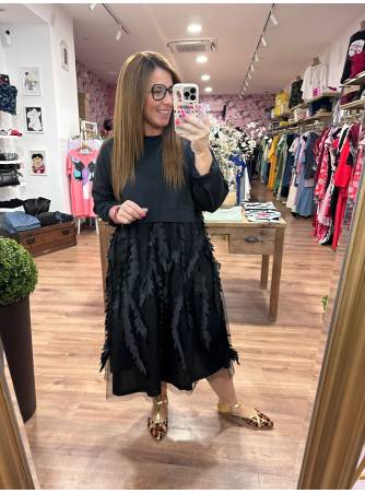 Vestido Otoño negro 