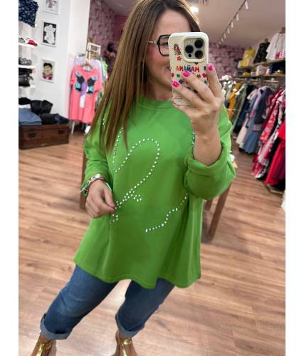 Sudadera Sindy verde