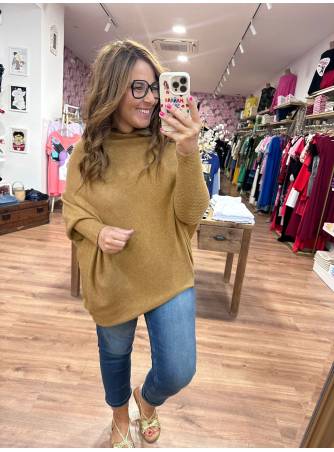 Jersey Capa estela camel