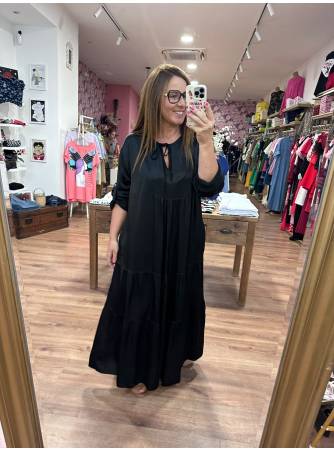 Vestido Adara negro