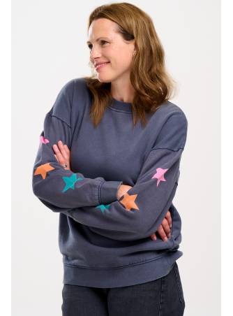 Sudadera Eadie Star Sleeve