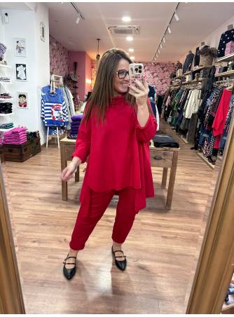 Conjunto Marcella Rojo