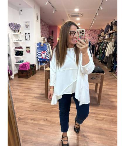 Blusa Paola Blanca