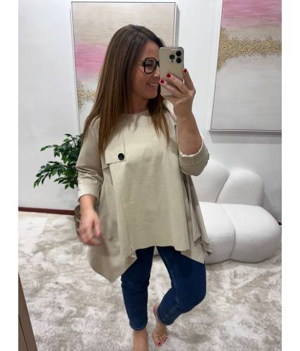 Blusa Noemi beige