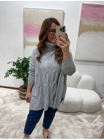 Jersey Miryam gris