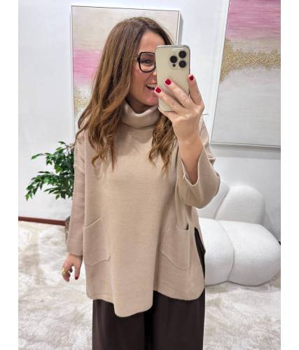 Jersey Clara camel