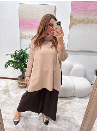 Jersey Clara camel