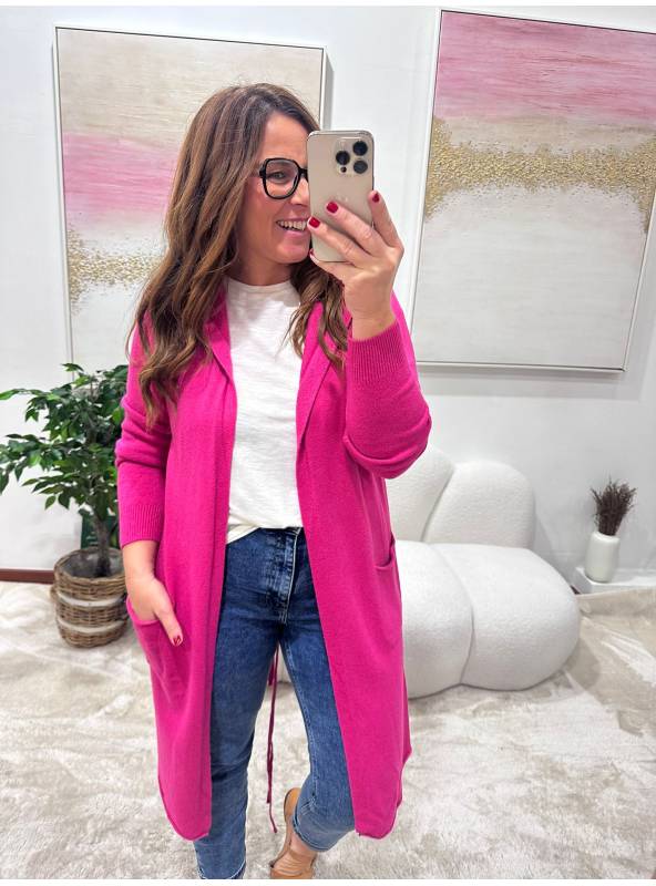 Cardigan Mery fucsia