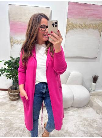 Cardigan Mery fucsia