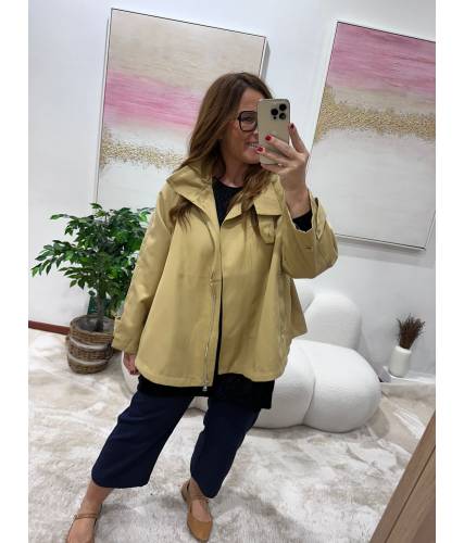 Parka Roma beige