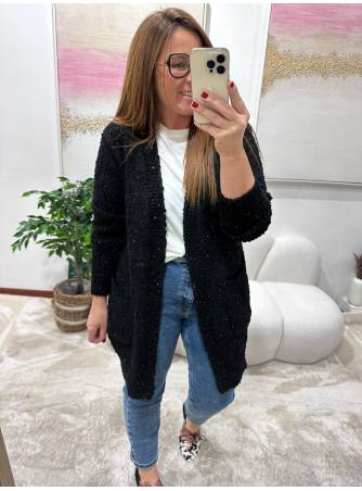 Cardigan Suecia negro