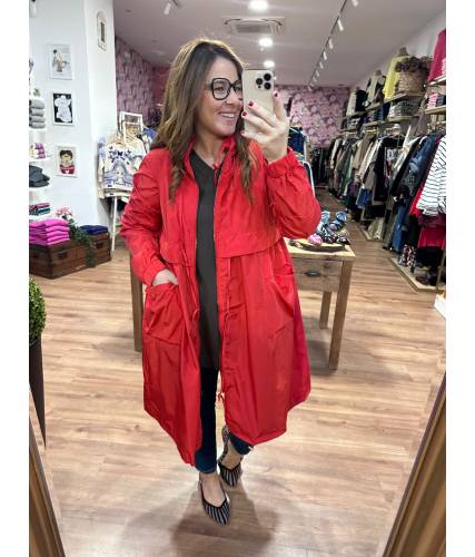 Parka Comporta roja