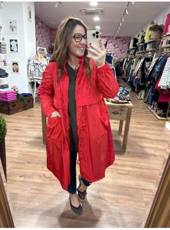 Parka Comporta roja