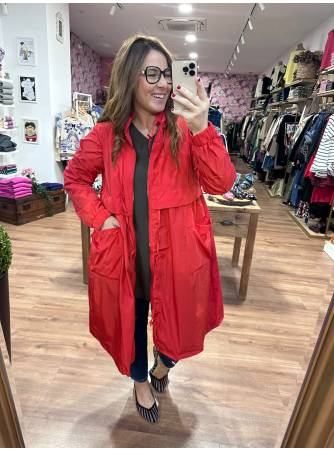 Parka Comporta roja