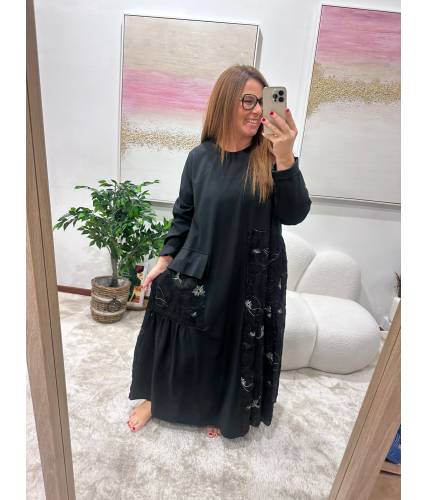 Vestido Asia negro 