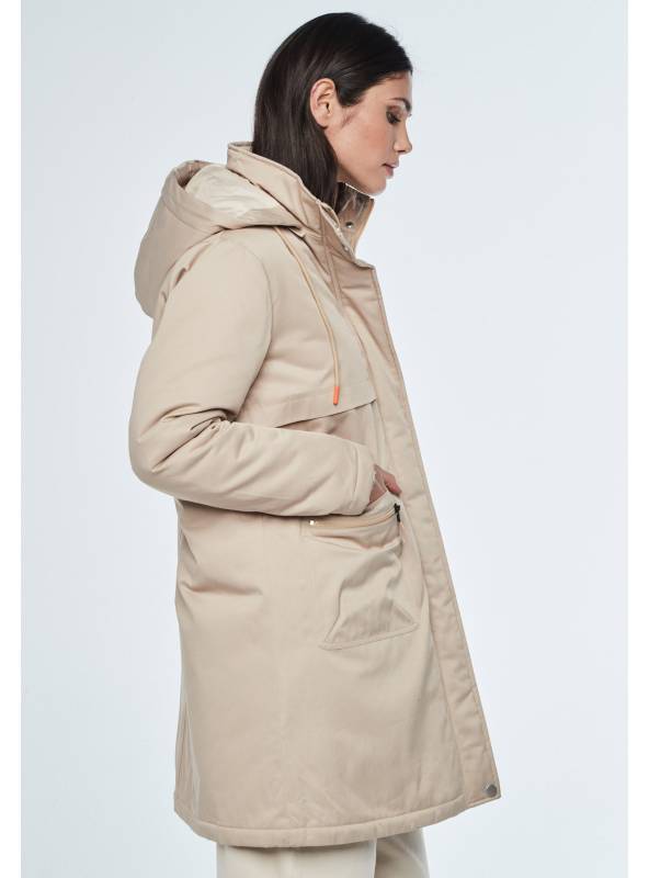 Parka Ade beige