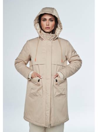 Parka Ade beige