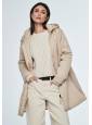 Parka Ade beige