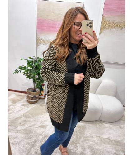 Cardigan Deep negra