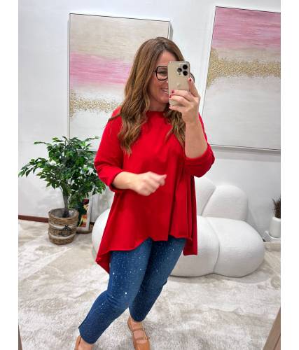 Blusa Simone Roja