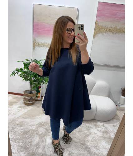 Blusa Mariam marino