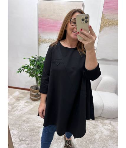 Blusa Mariam negra