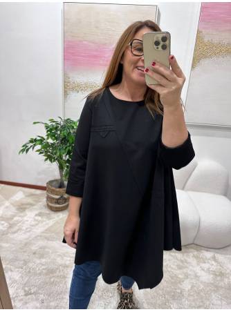 Blusa Mariam negra