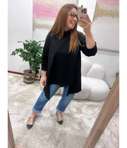 Blusa Nicoletta negra