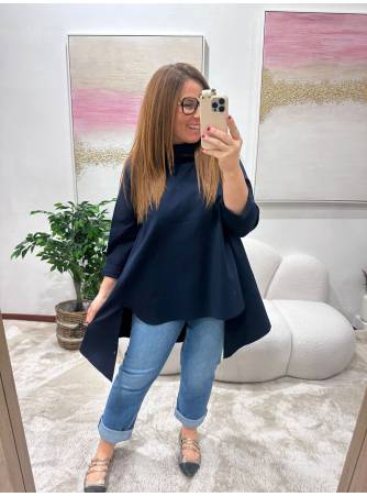 Blusa Nicoletta marina