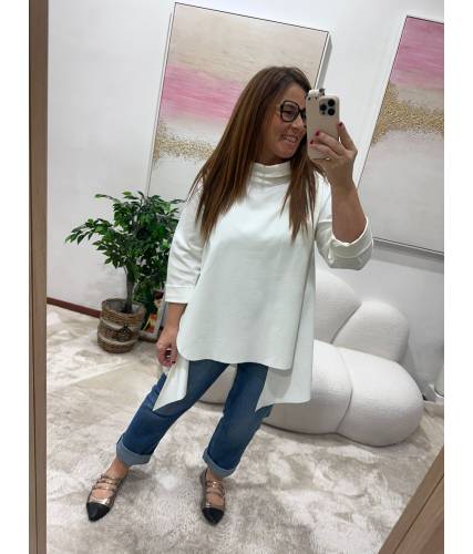 Blusa Nicoletta blanca