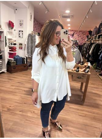 Blusa Aynari blanca