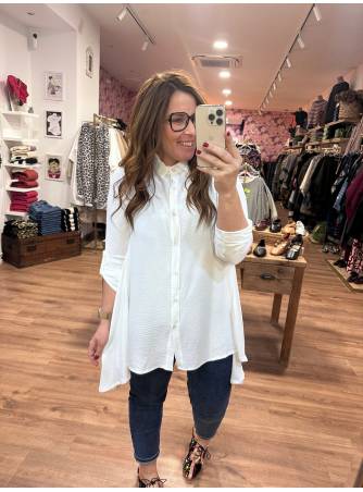 Blusa Aynari blanca